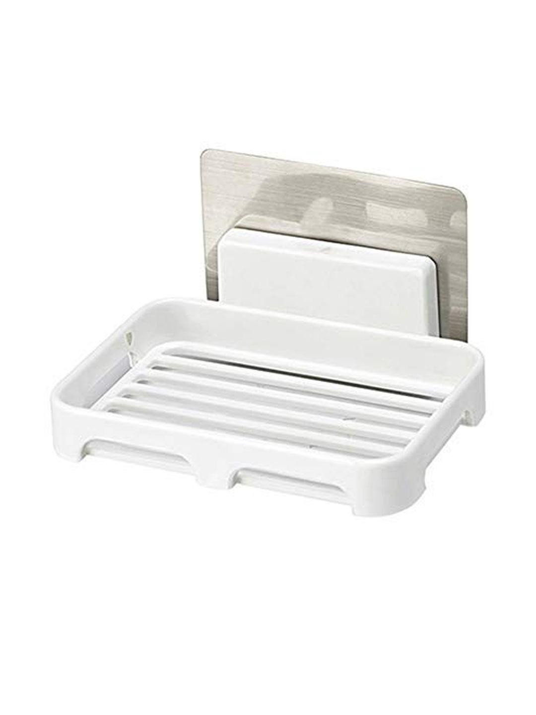 4square Self Adhesive Nail Free Wall Mounted Soap Holder