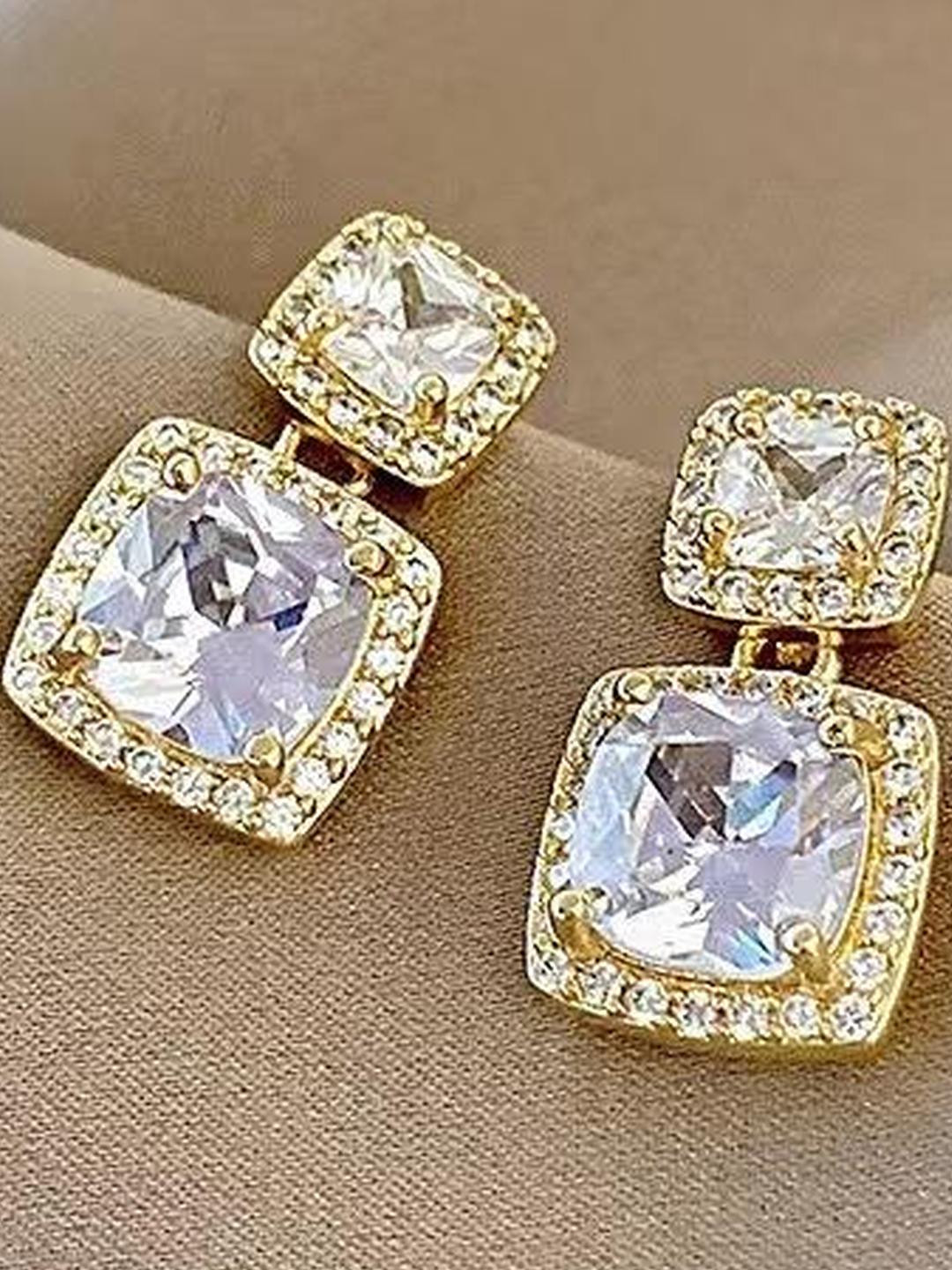 CREEKNEST...all that you want Women Gold Earrings