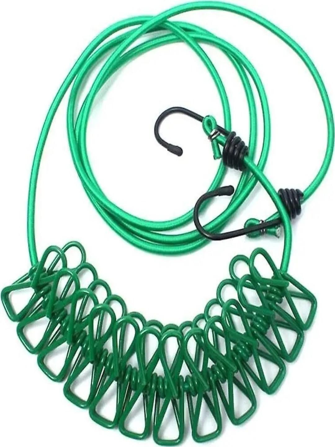 KHANJAN FASHION khanjan fashion clothline with 12 metal clips