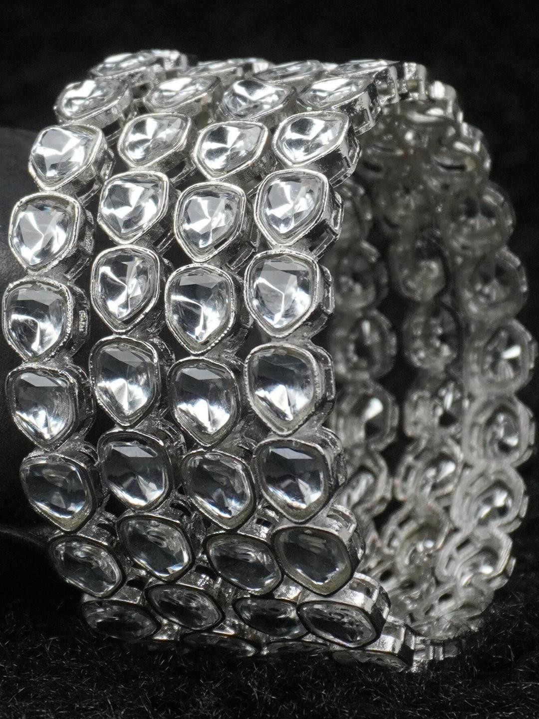 Panini jewels Women Silver Bangle