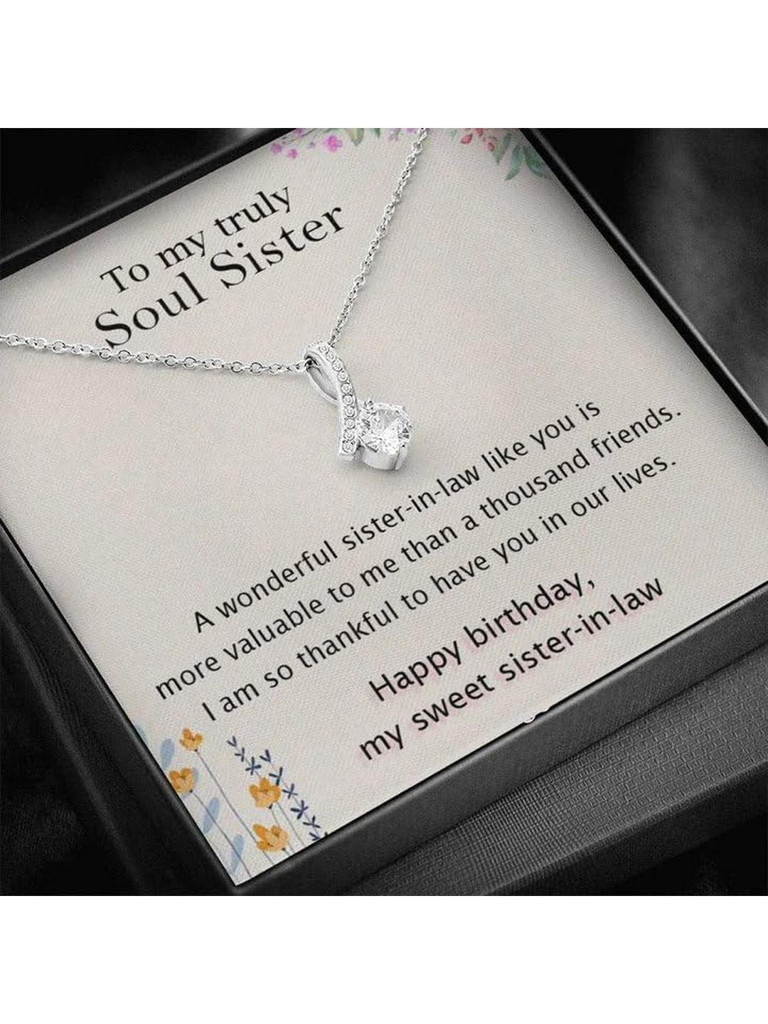 Sterling Silver Pendant  Unique Rakhi and Birthday Gift for Sister-in-Law