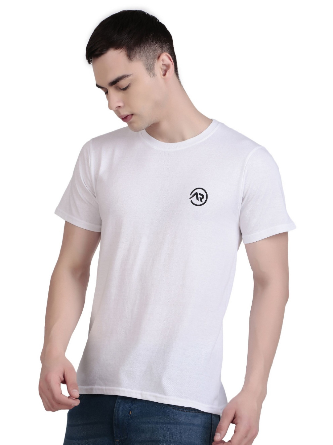 anzeer Round Neck Cotton T-shirt