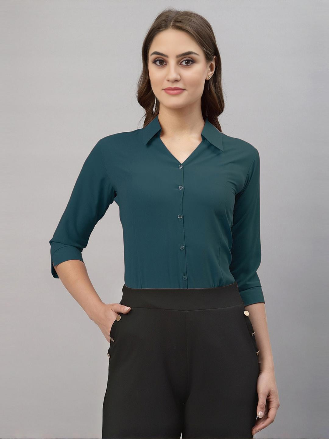 Ethic Glance Women Tan Shirts