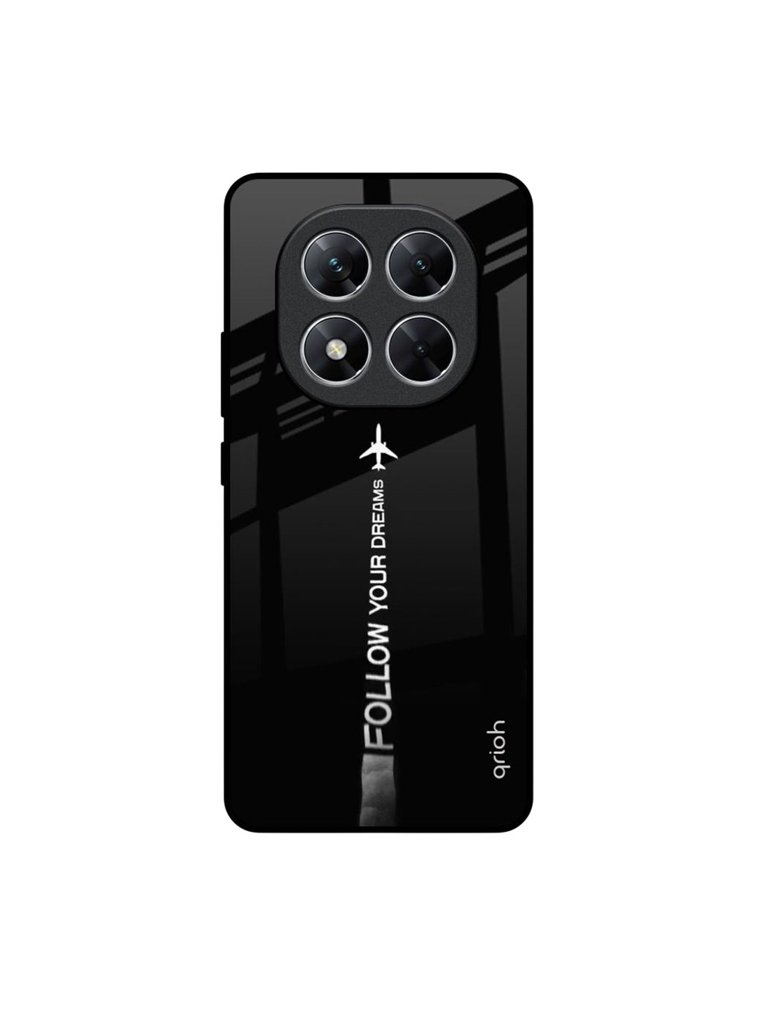 QRIOH Follow Your Dreams Printed Poco X7 5G Back Case Mobile Accessories