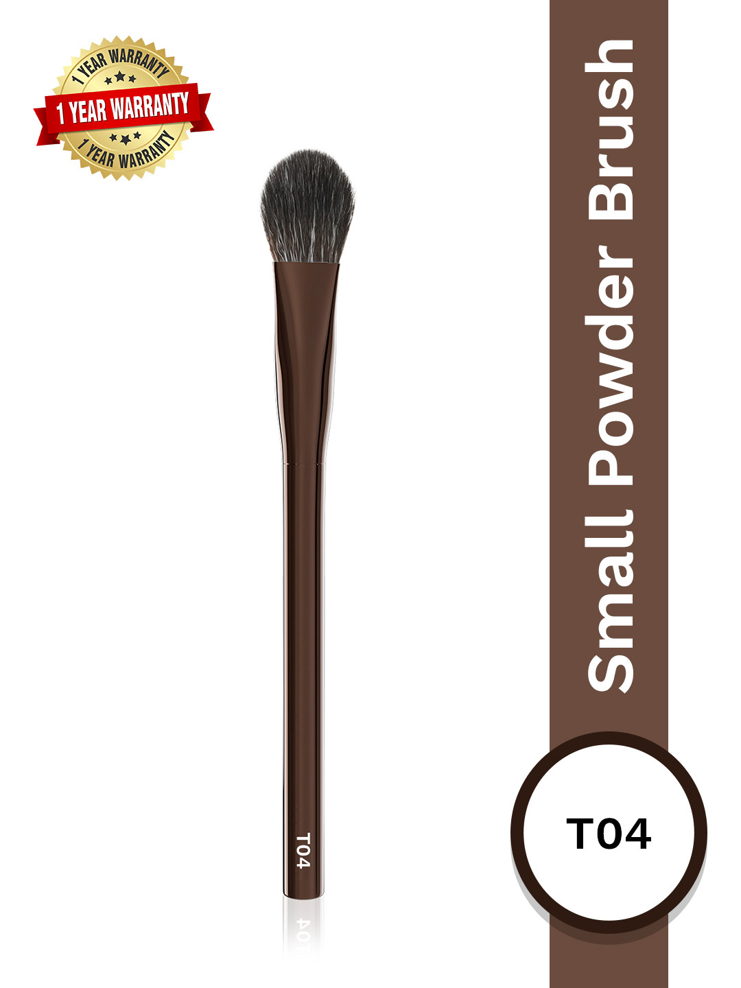 PAC T04 Small Powder Brush - Brown
