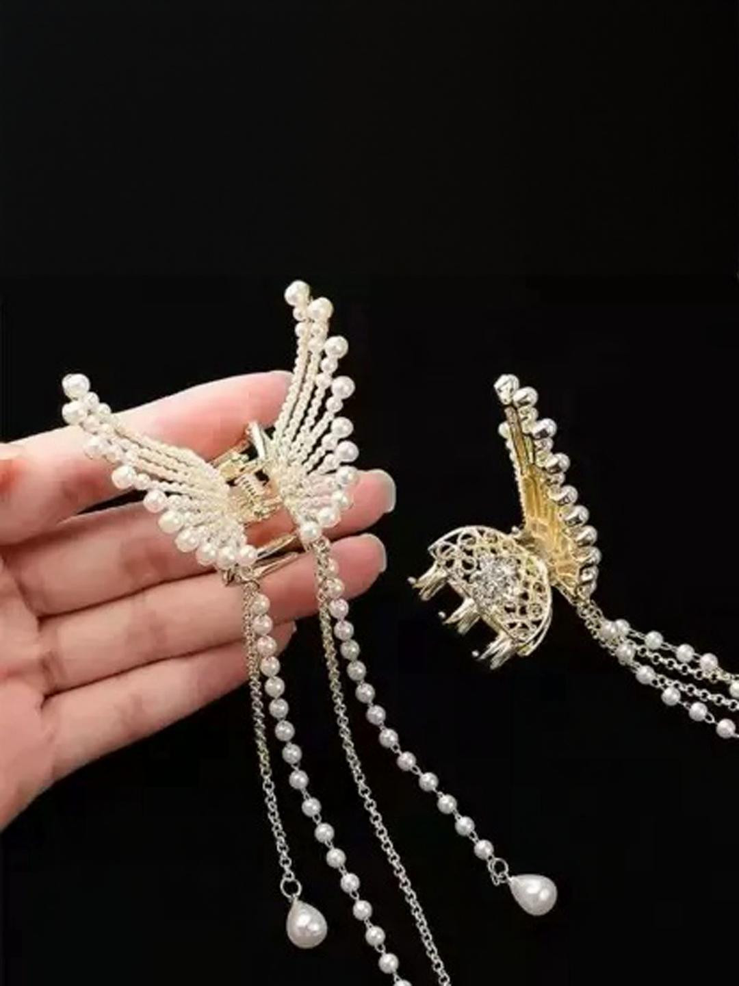 CREEKNEST...all that you want Women White Hair Accessory