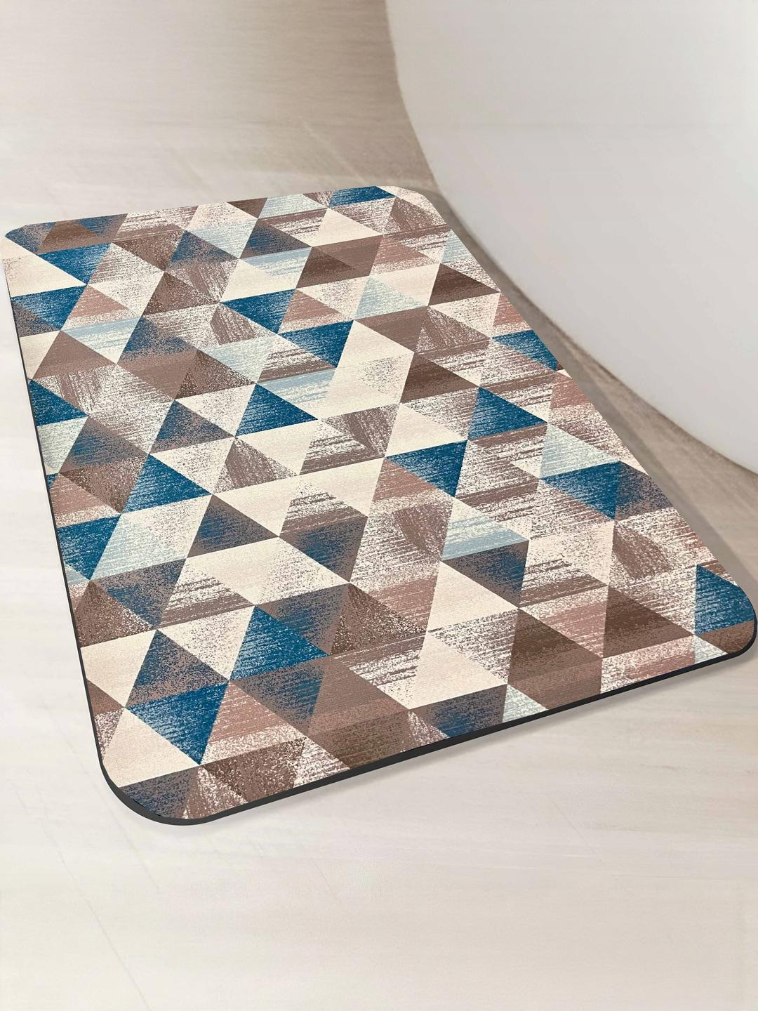 IVAZA Anti slip bath door mats for home, 600 gsm, bath mat 40x60