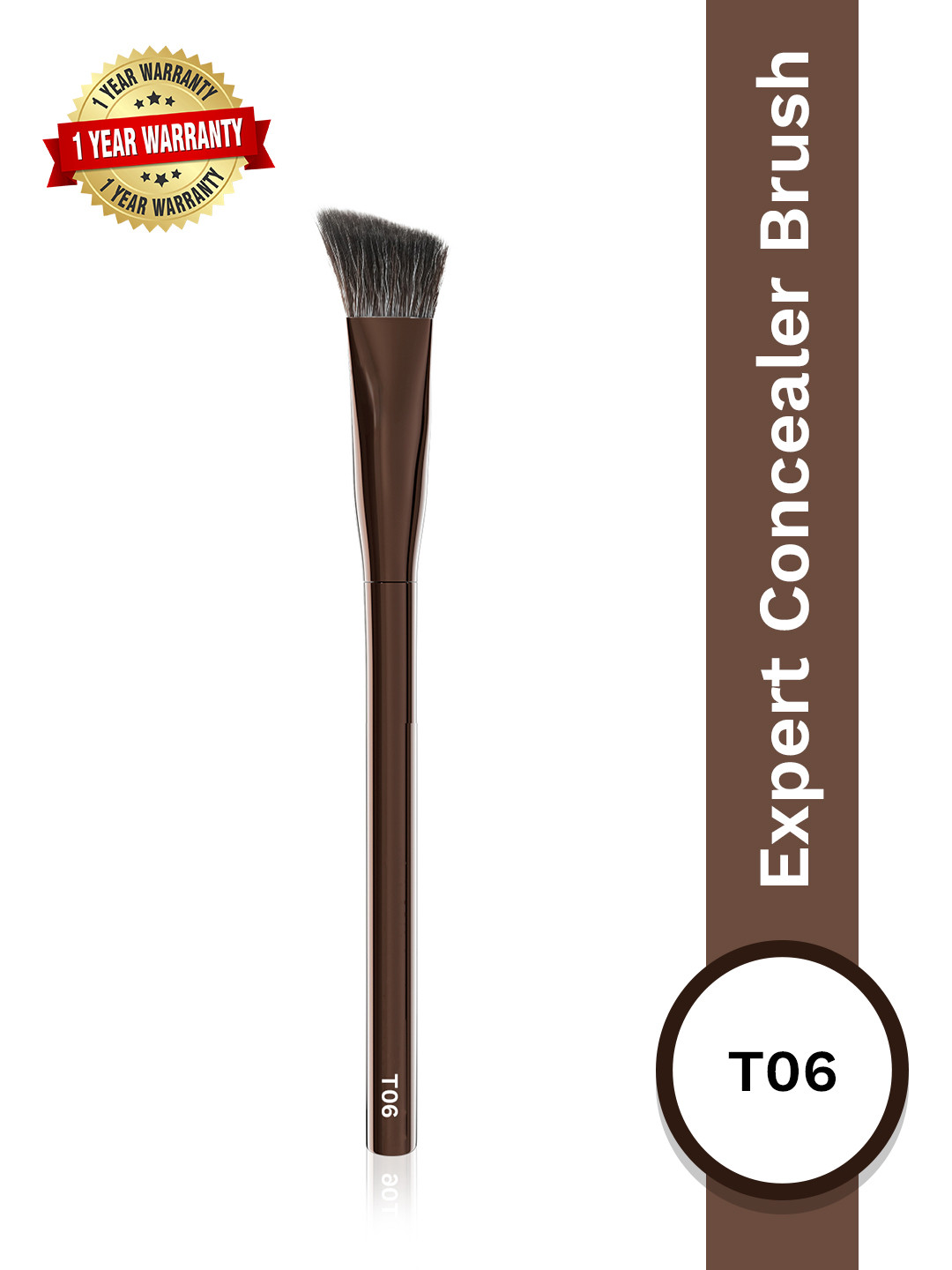 PAC T06 Expert Concealer Brush - Brown
