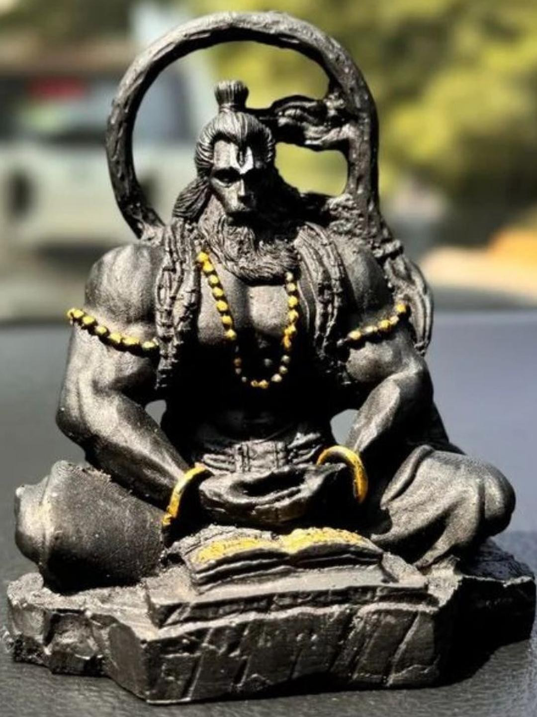 SSS SCULPTURE Black Religious Idol Showpiece