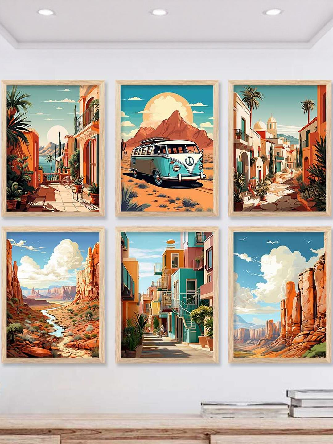 WALLLANE Wall Art Set of 6