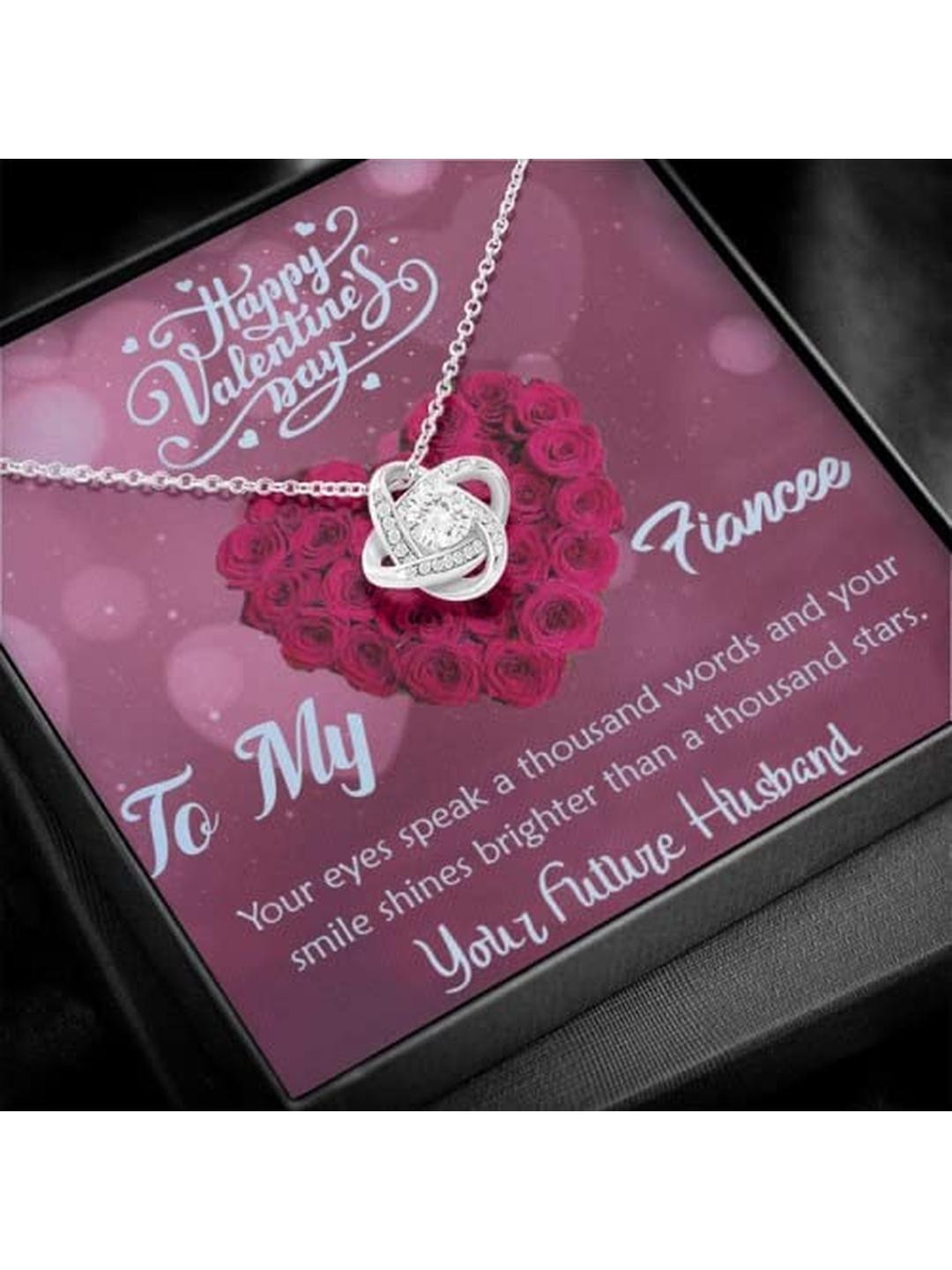 Sterling SilverRomantic Valentine's Day Gift for Wife to be| Necklace to Gift Women & Girls | With