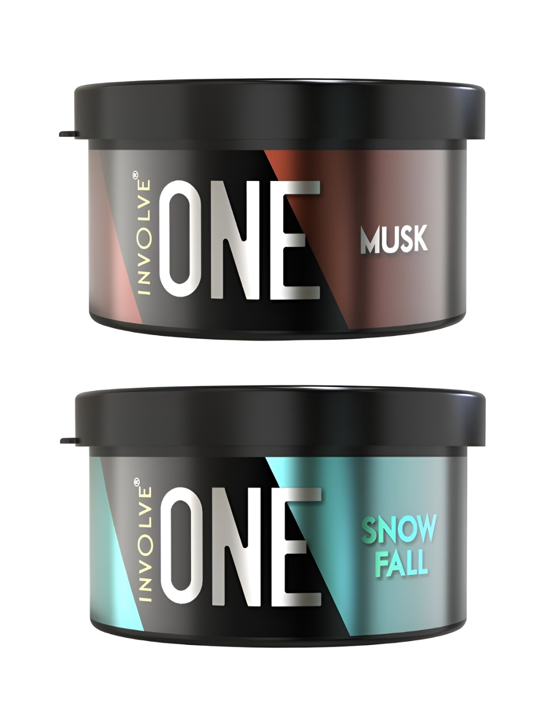 INVOLVE 2 Pieces Musk & Snowfall Car Freshener 40 g