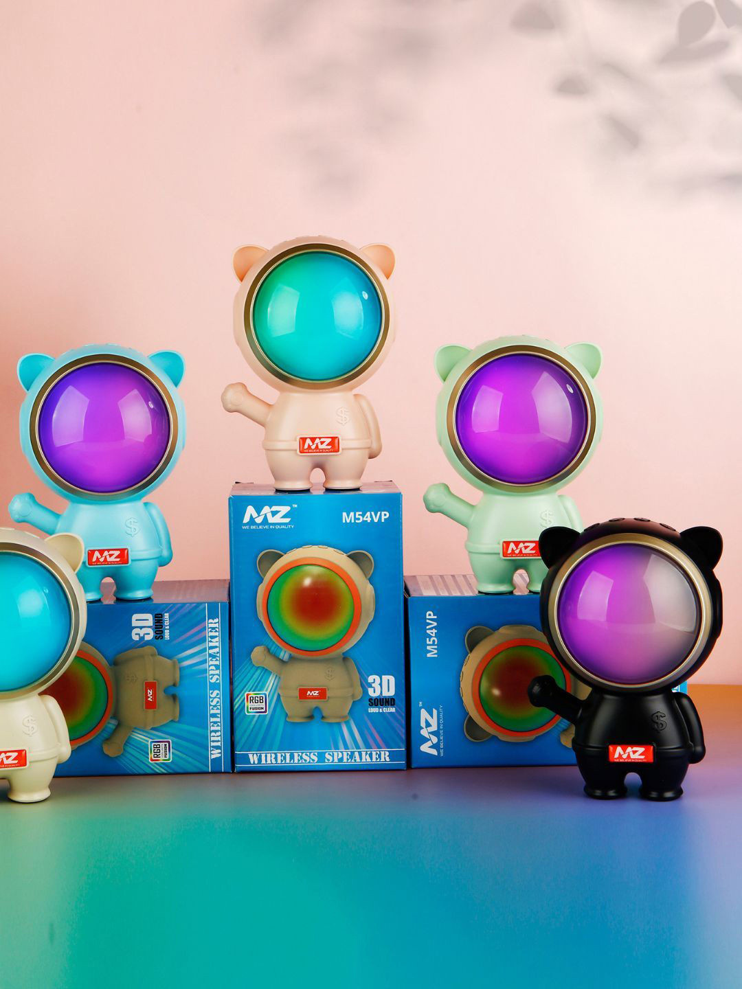 MZ M54VP High Bass Portable Bluetooth Speaker