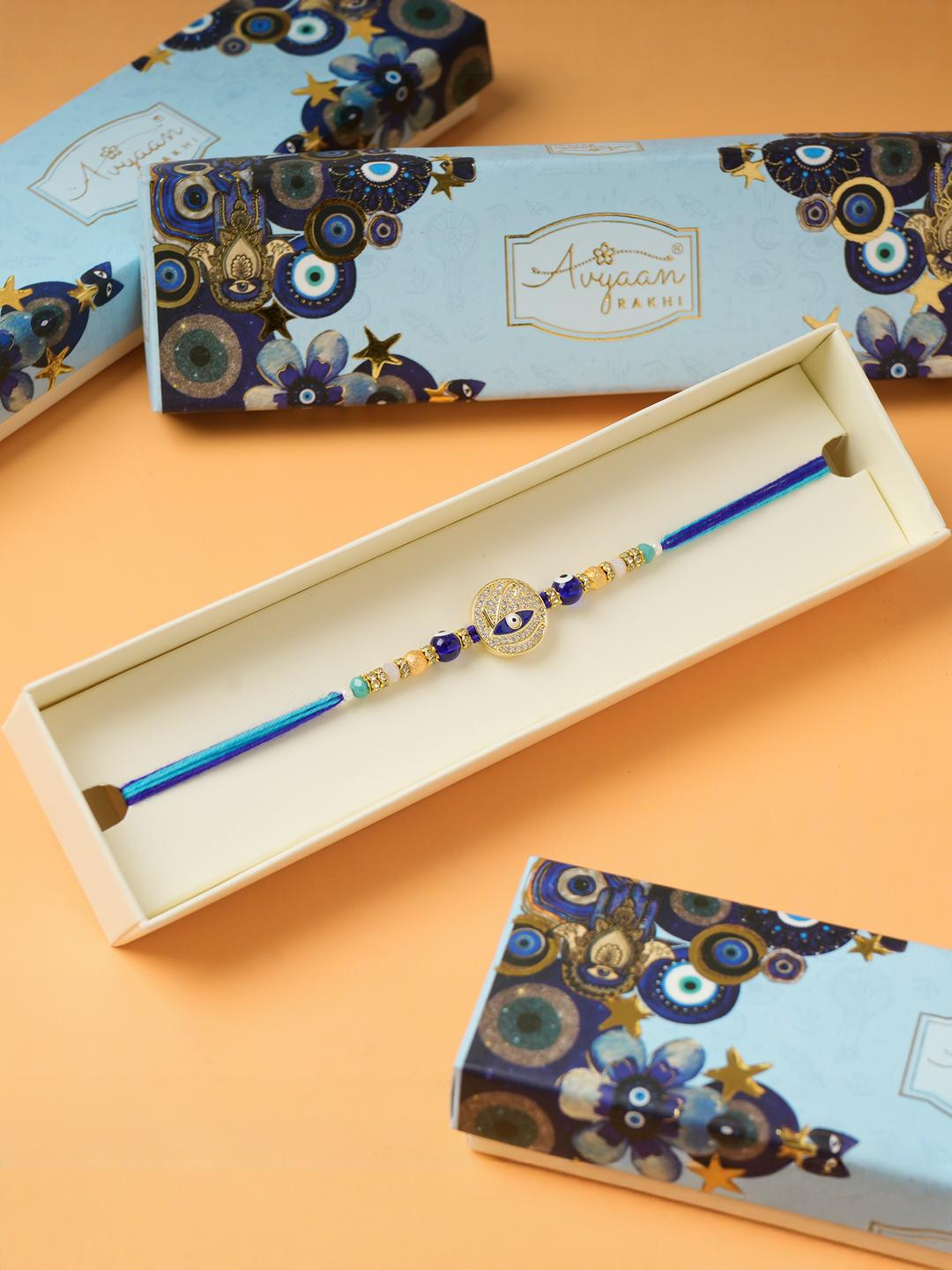 Traditional Evil Eye Premium Rakhi