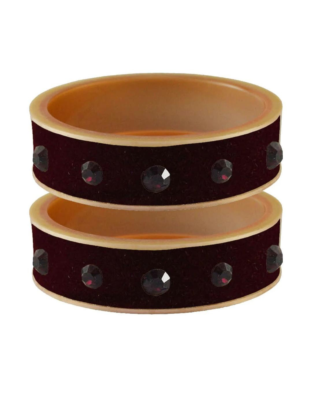 Vidhya Kangan Maroon Plastic Bangles