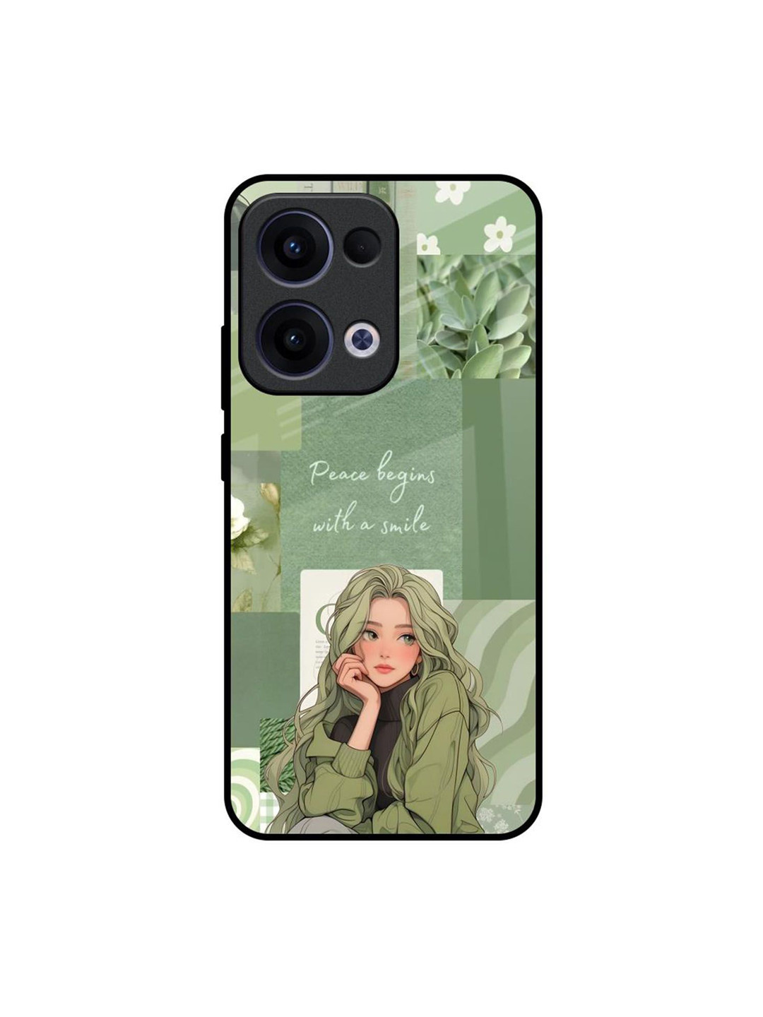 QRIOH Fantasy Girl Unisex Printed Oppo Reno13 5G Back Case Mobile Accessories