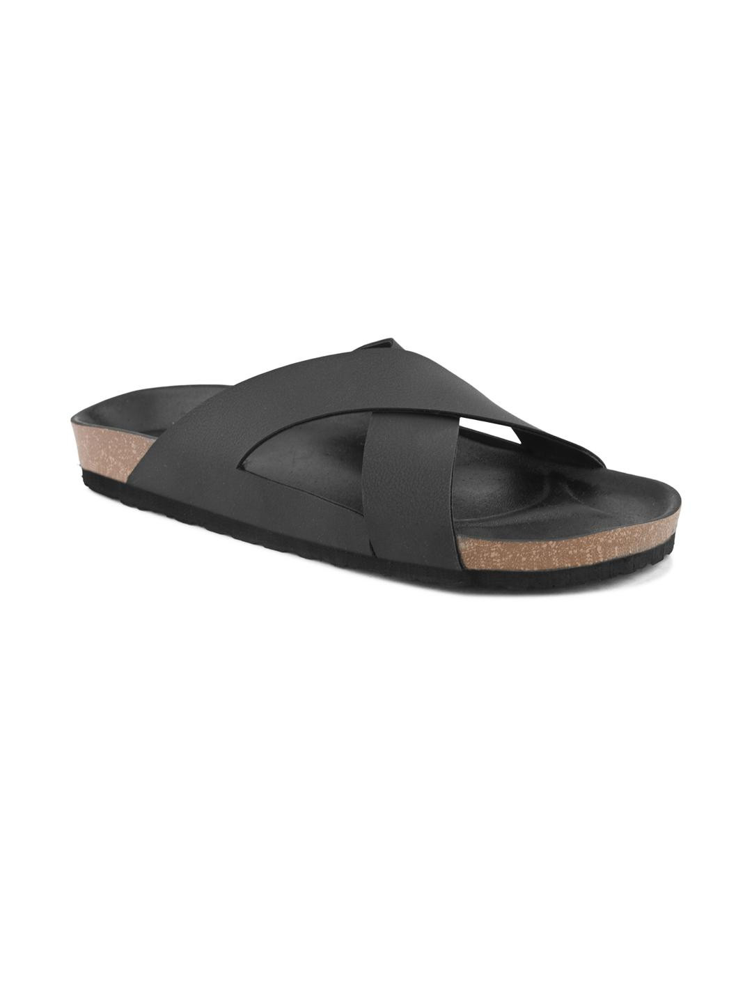 Appelon Men Black Sandals