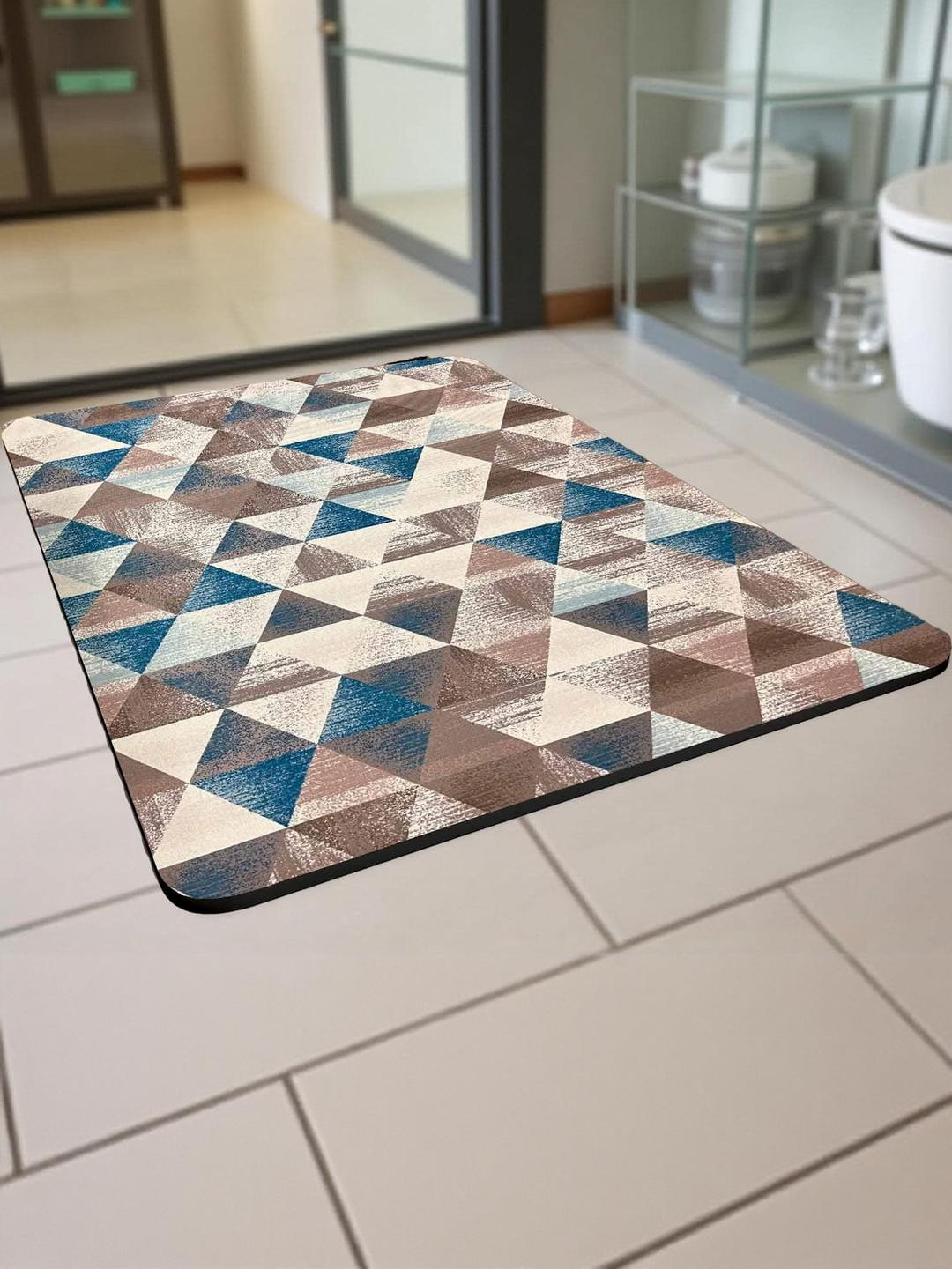 IVAZA Multicolor Anti Slip Soft Silicone Bath Mat