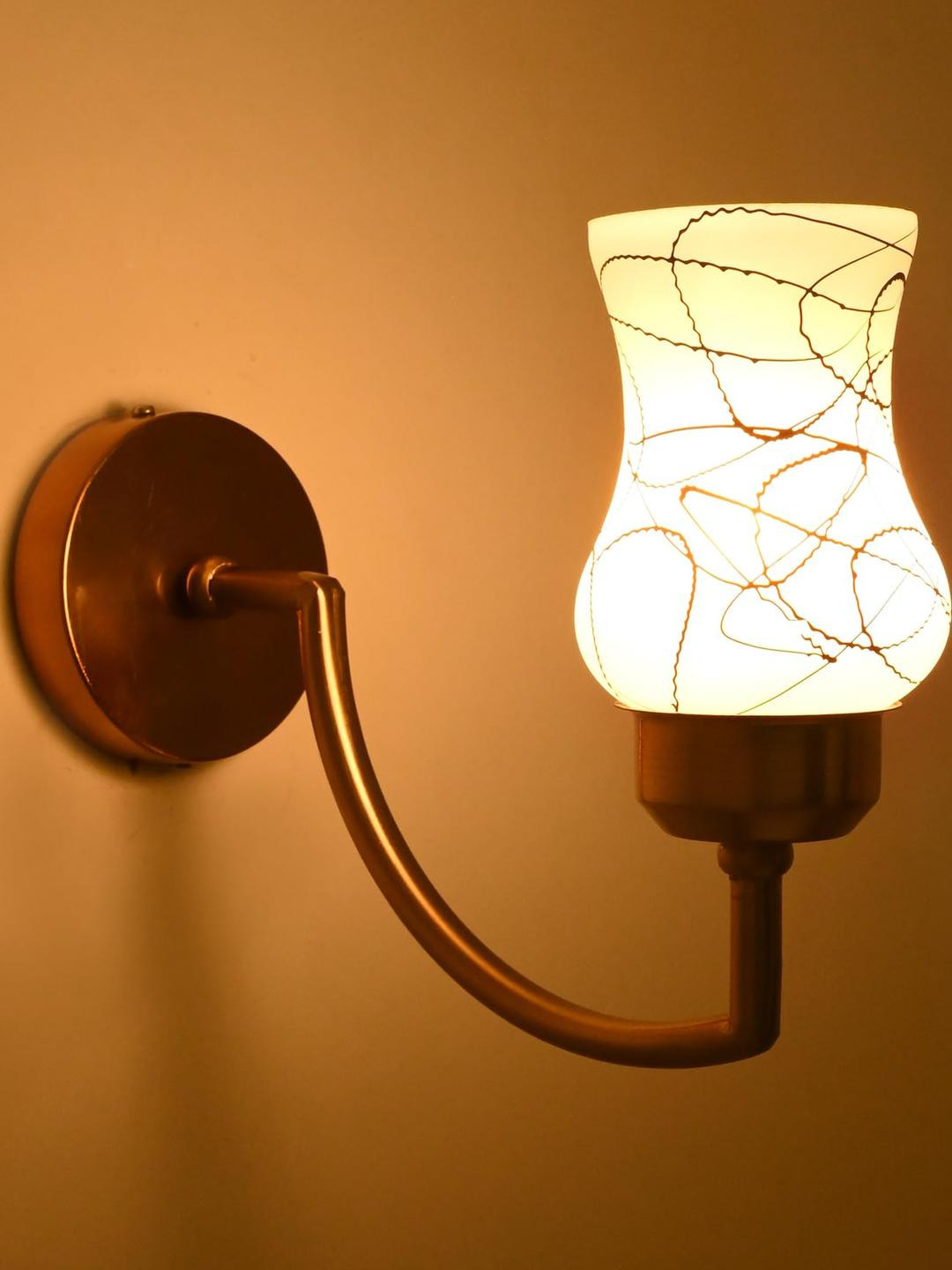 Somil Textured Glass Wall Lamp
