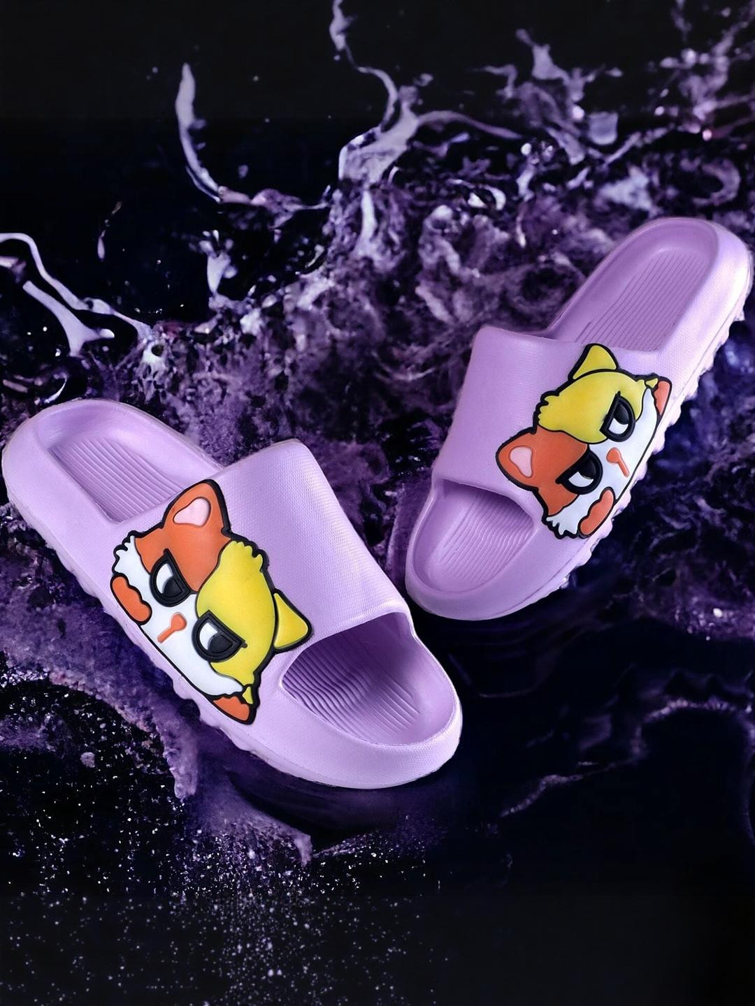 Pampy Angel Men Purple Flip Flops