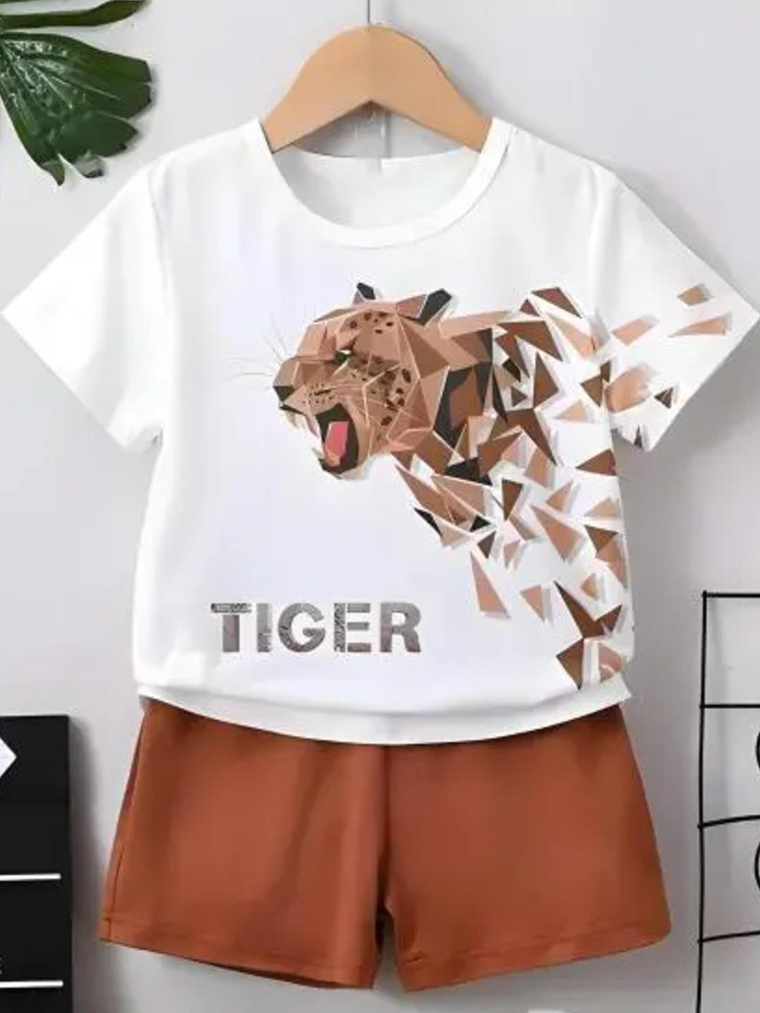 iffat collection Boys White Clothing Set