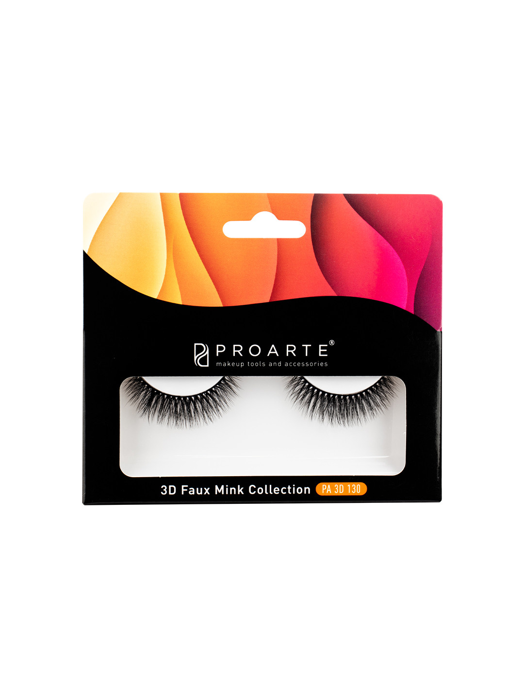 Proarte PA3D 130-3D Faux Mink Eyelashes - Black