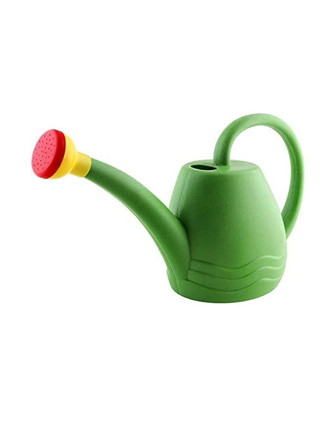 Go Hooked Green Plastic 1.8 Litre Plants Watering Can