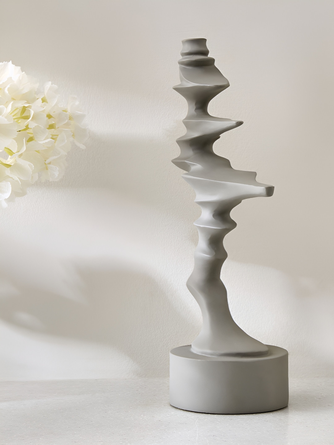 Home Centre Grey Romo Est Noel Table Accent Showpiece