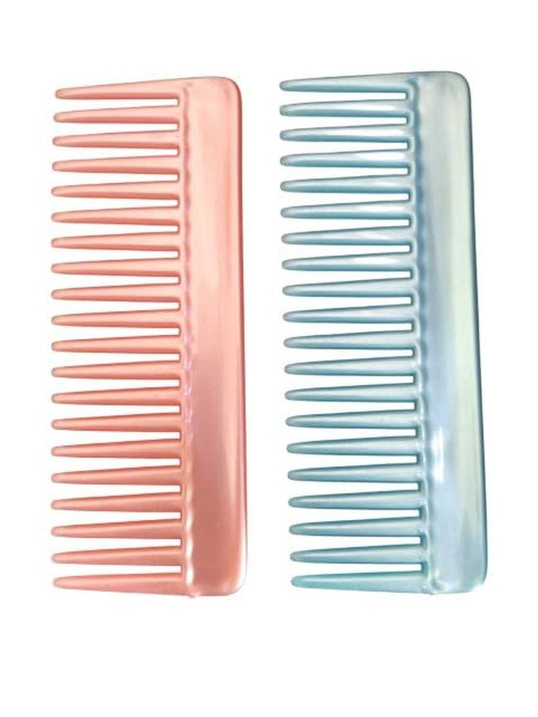 ARPANA BRIGHT Unisex Pack Of 2 Wide Tooth Combs