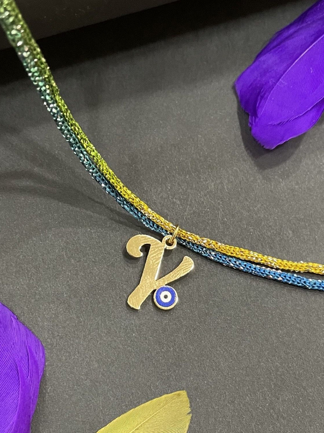 Digital Dress Room Y Letter Thread Rakhi