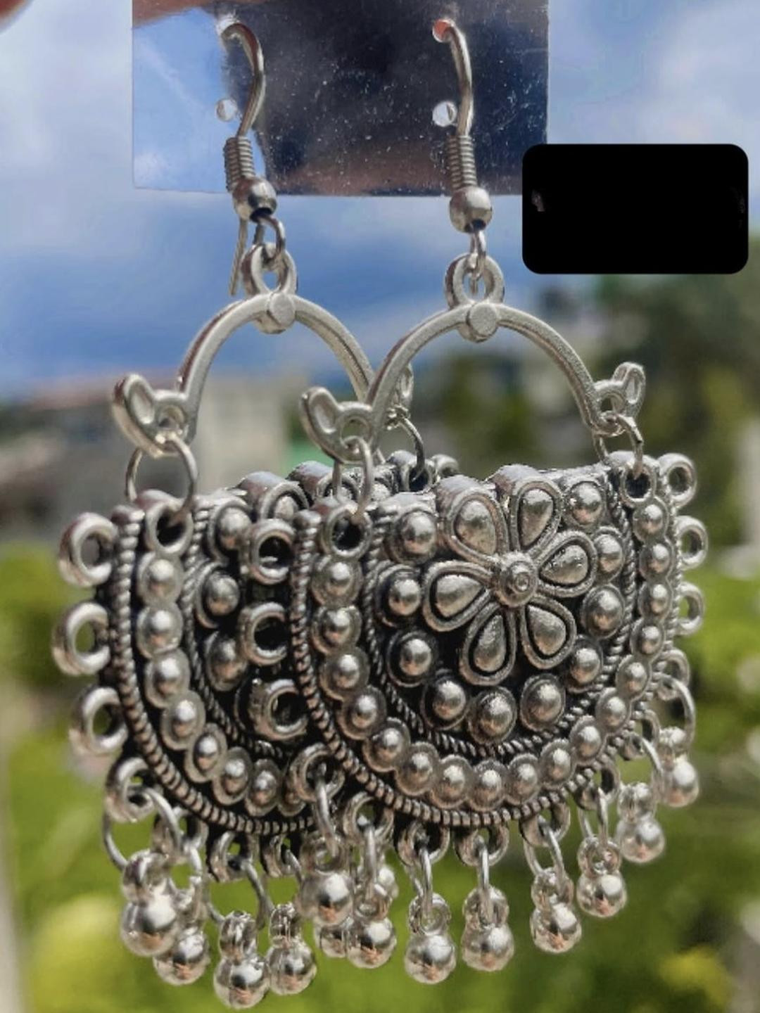 ISLANA Contemporary Chandbalis Earrings