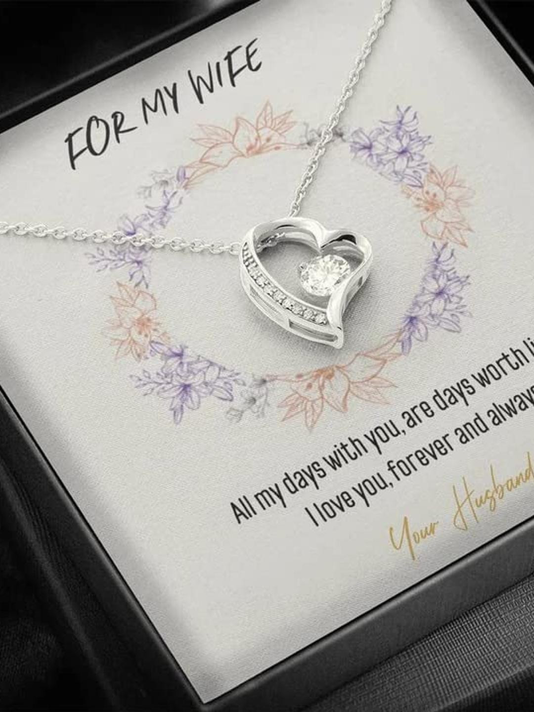 Best Luxury Gift for Wife - 925 Sterling Silver Pendant