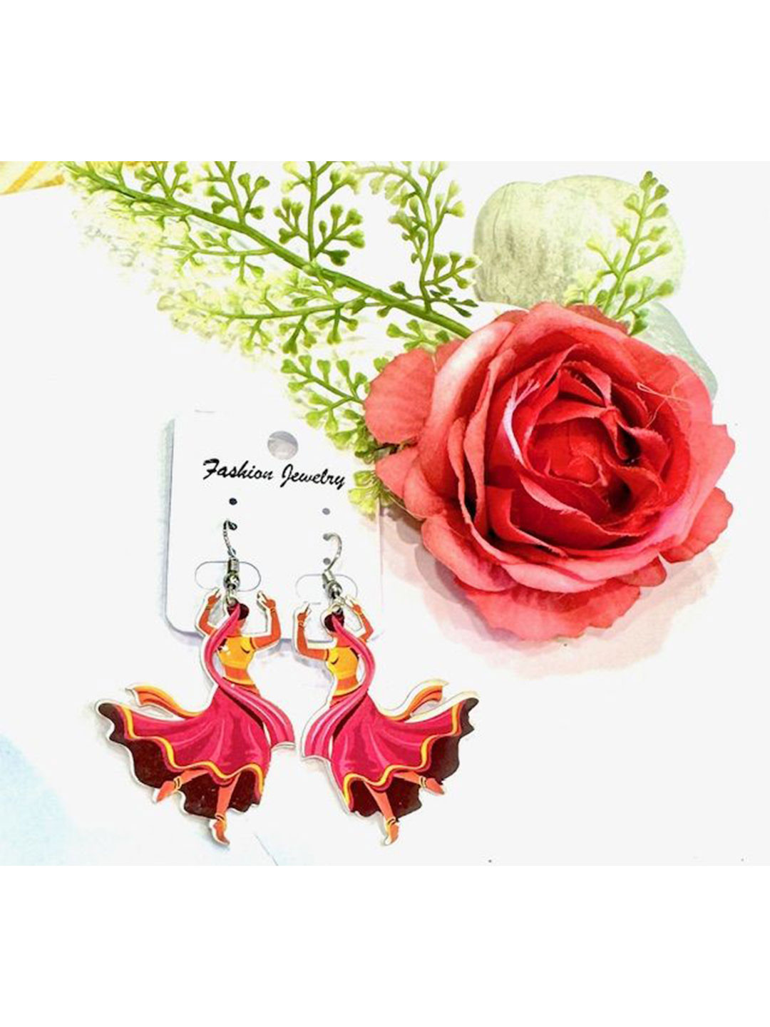 UWISH Contemporary Shaped Drop Earrings