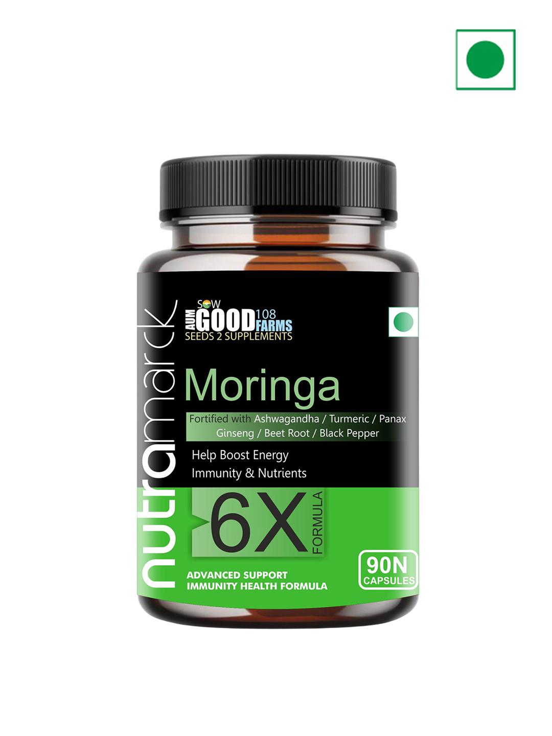 Nutramarck Moringa Capsules - 90 Capsules