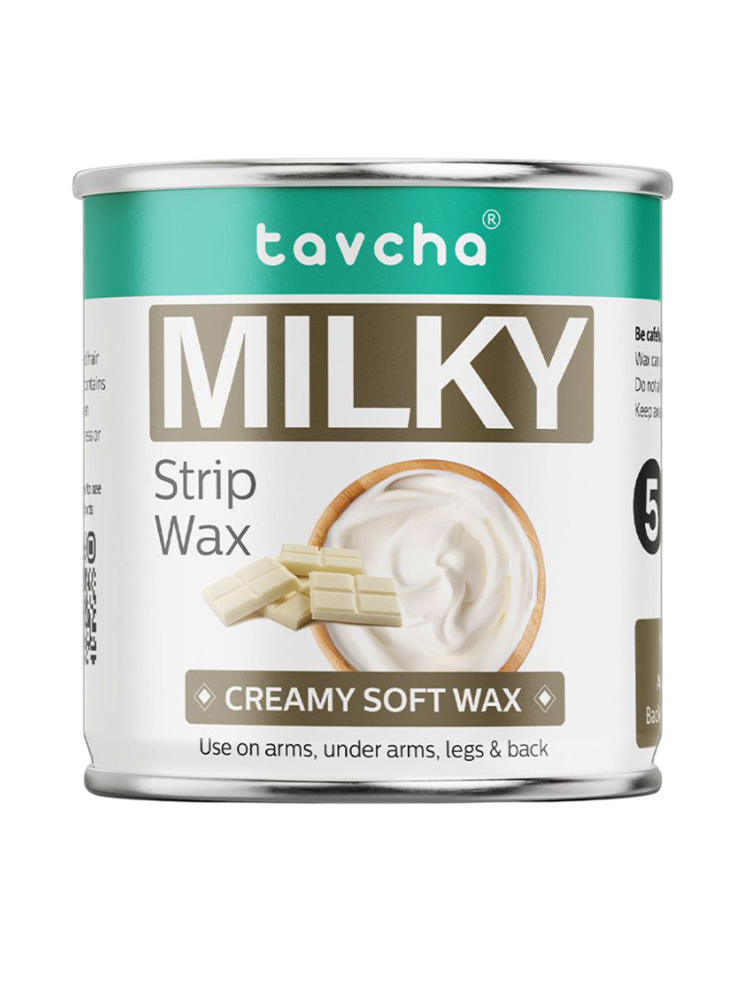 tavcha Milky Strip Wax With Bee Wax & Glycerin - 550 g