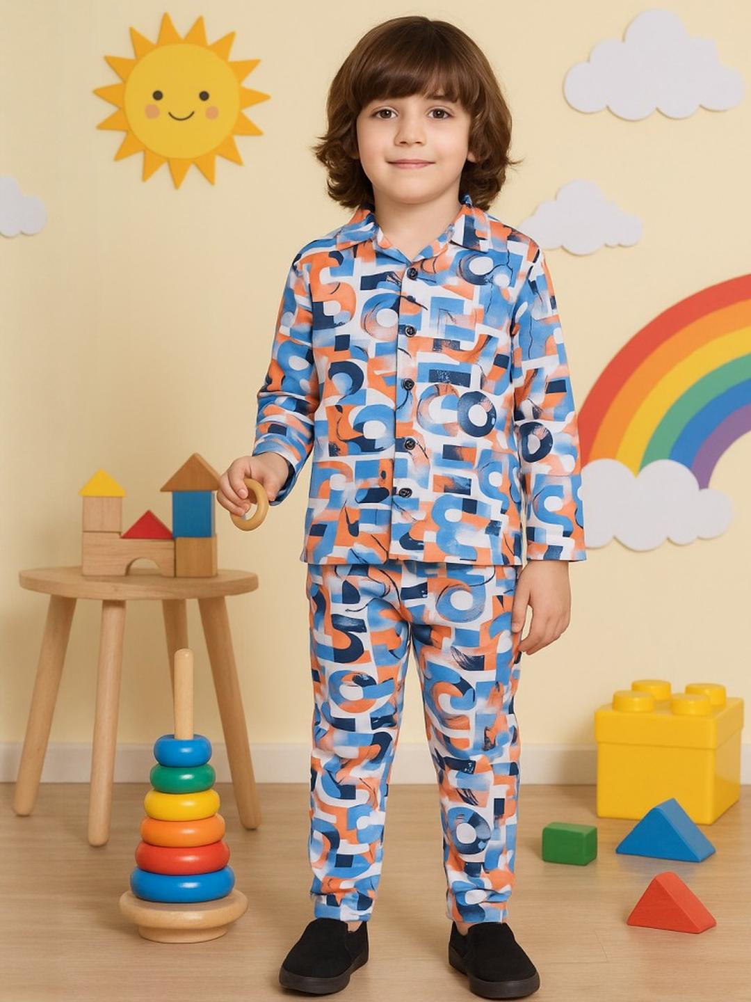 LEE BONEE Unisex Blue Clothing Set