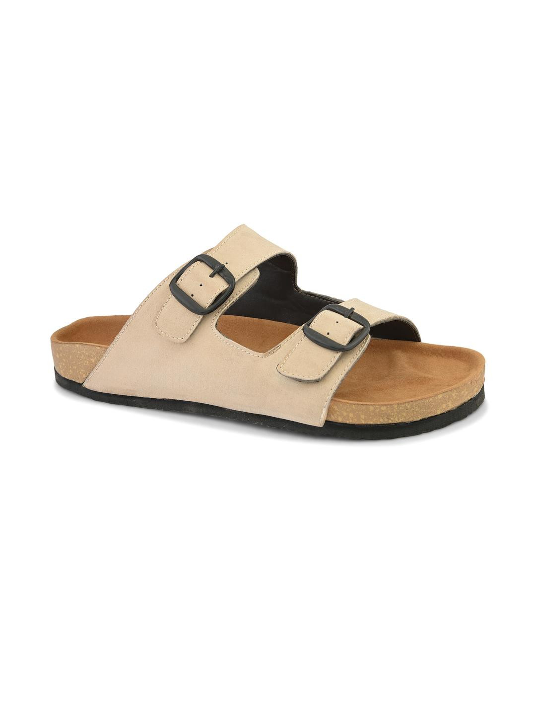 Appelon Men Cream Sandals