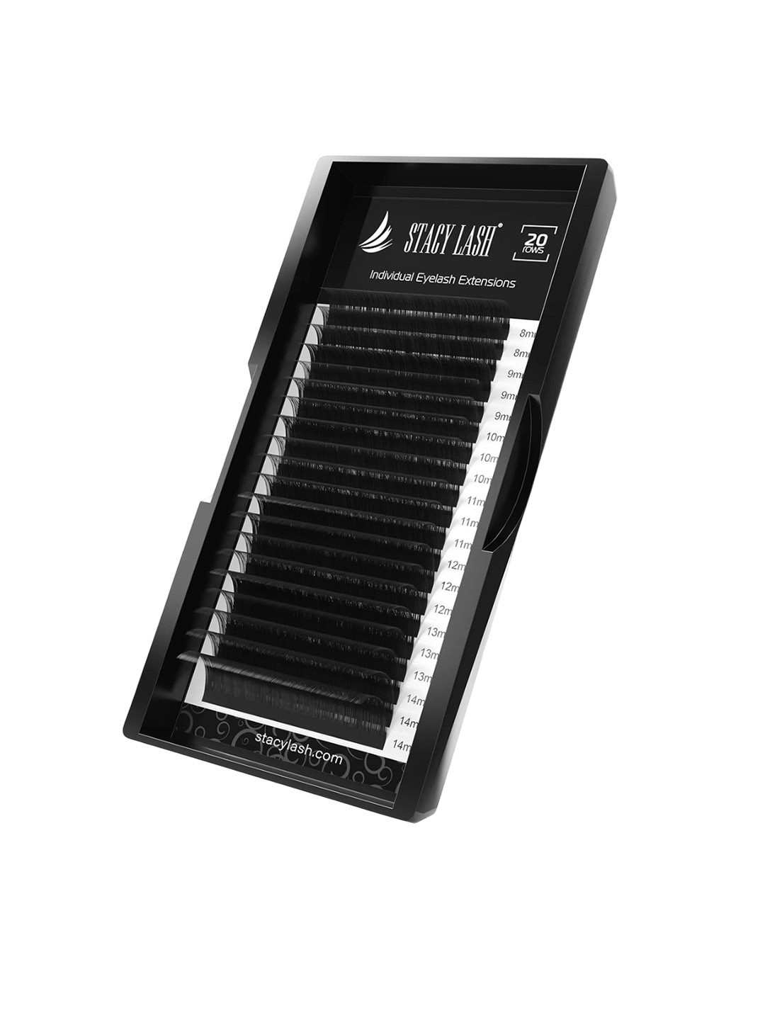 STACY LASH 20 Rows Individual False Lash Extensions- Curl-C