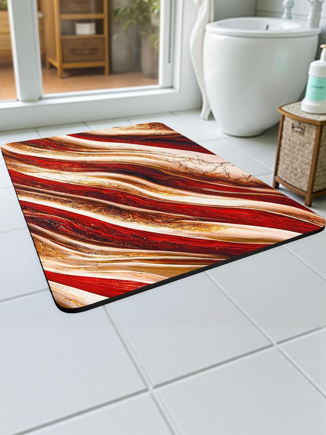 IVAZA Anti Skid Super Absorbent Bath Mat