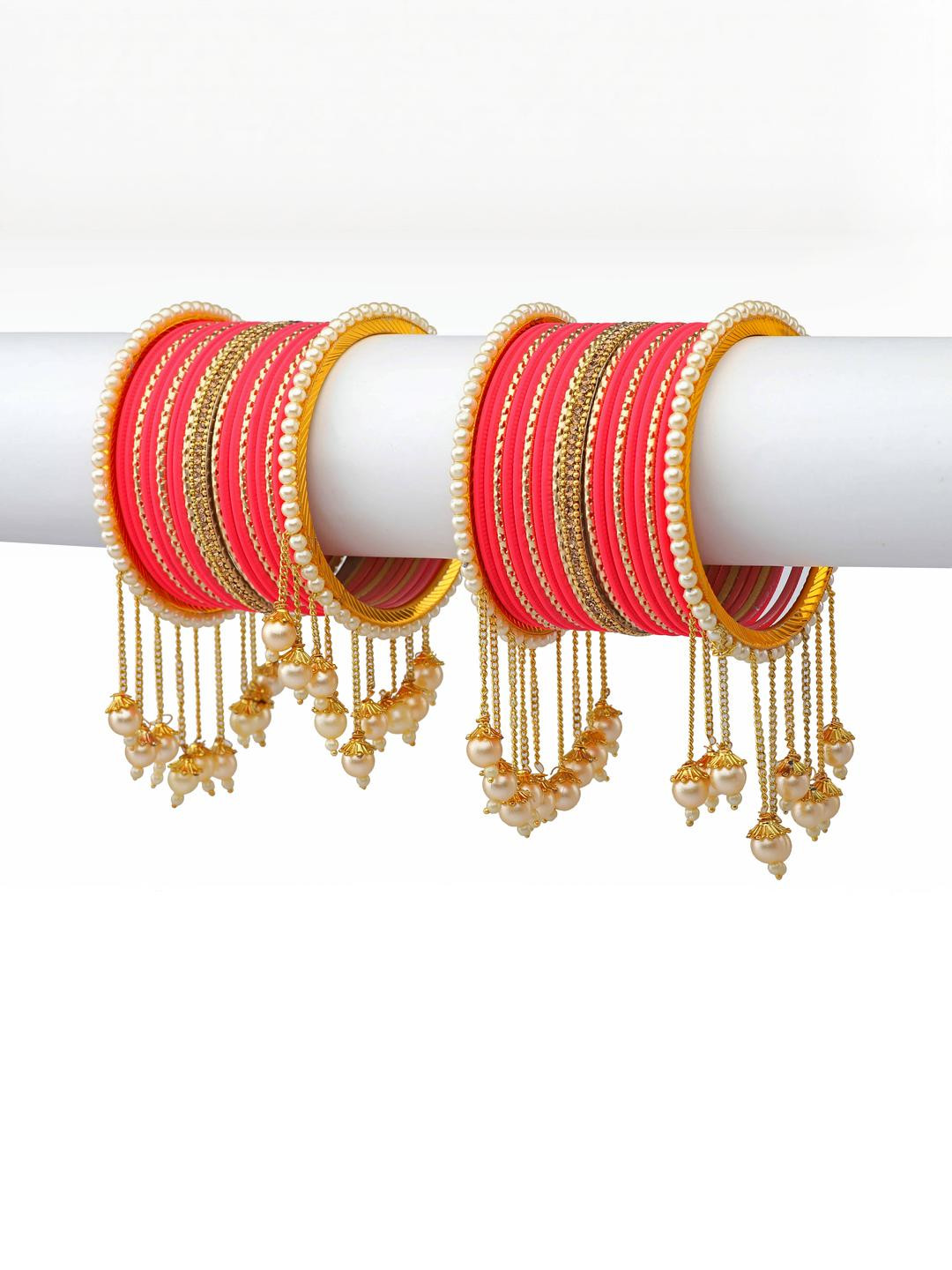 GLIKA Antique Bridal Bangle Set