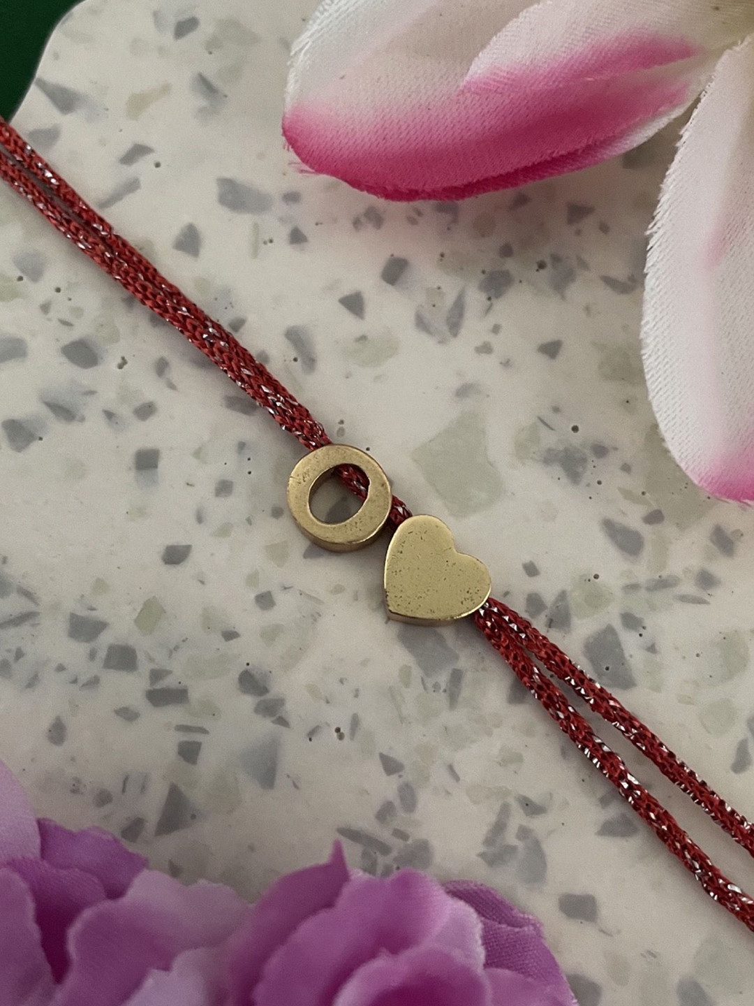 Digital Dress Room Gold Plated Thread Rakhi