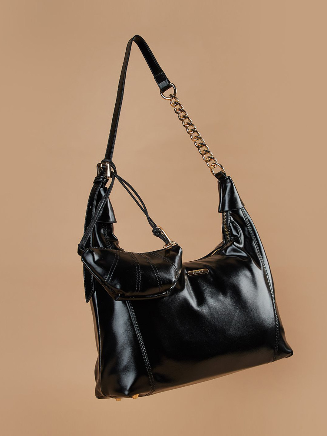 Ginger by Lifestyle Half Moon Shoulder Bag