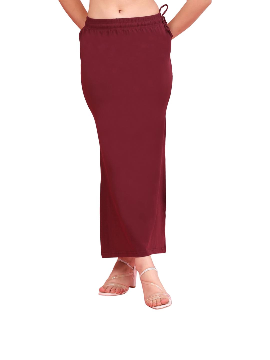 GANIX FASHION THAT DEFINE YOU Maroon Cotton Shapewear