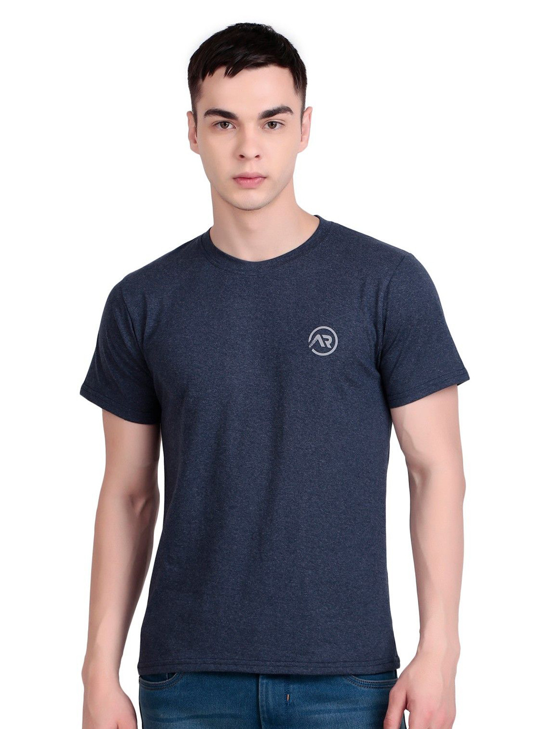anzeer Round Neck Cotton T-shirt