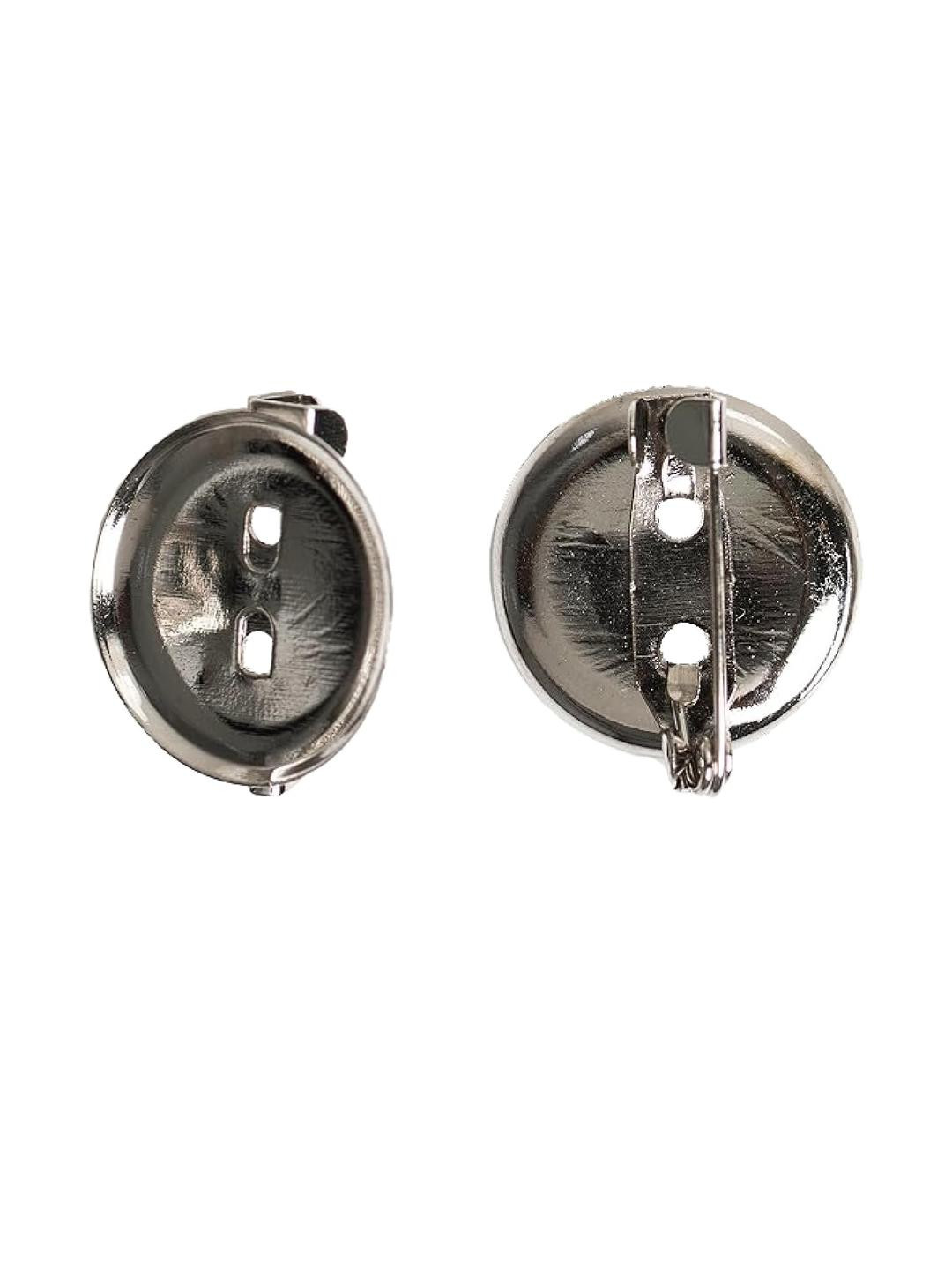 FURE 25Pc Silver-Toned Brooch Pins