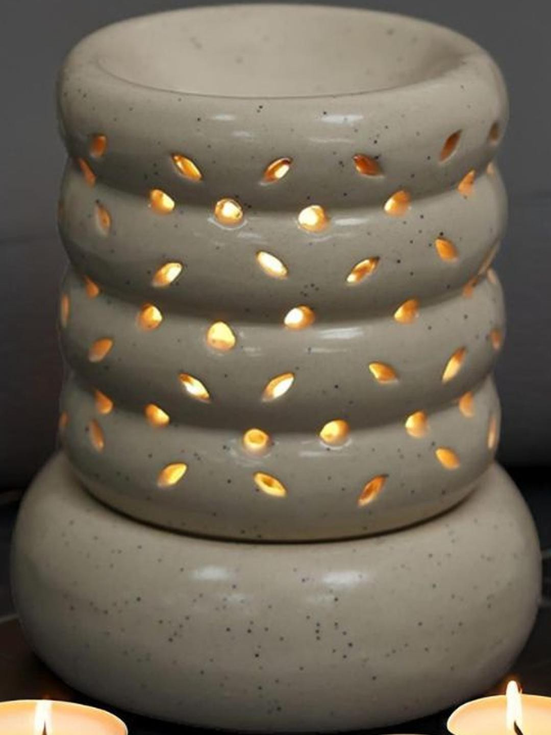 Kraftlik  Electric Ceramic Aroma Oil Diffuser with Aroma Oil