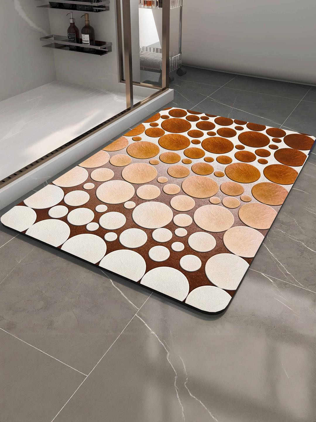 IVAZA Anti Skid Super Absorbent Bath Mat