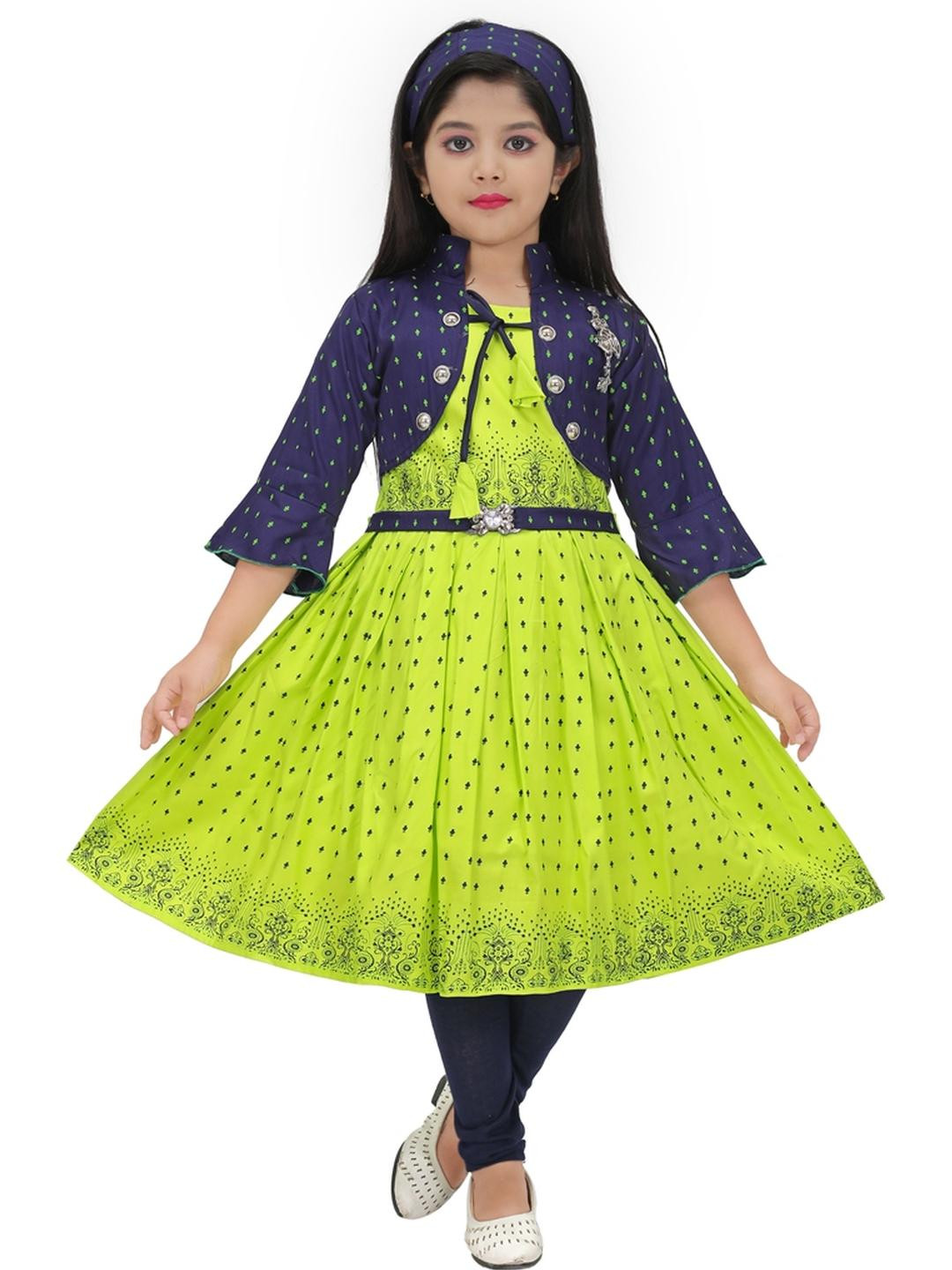 BABY HOME Print Fit & Flare Dress