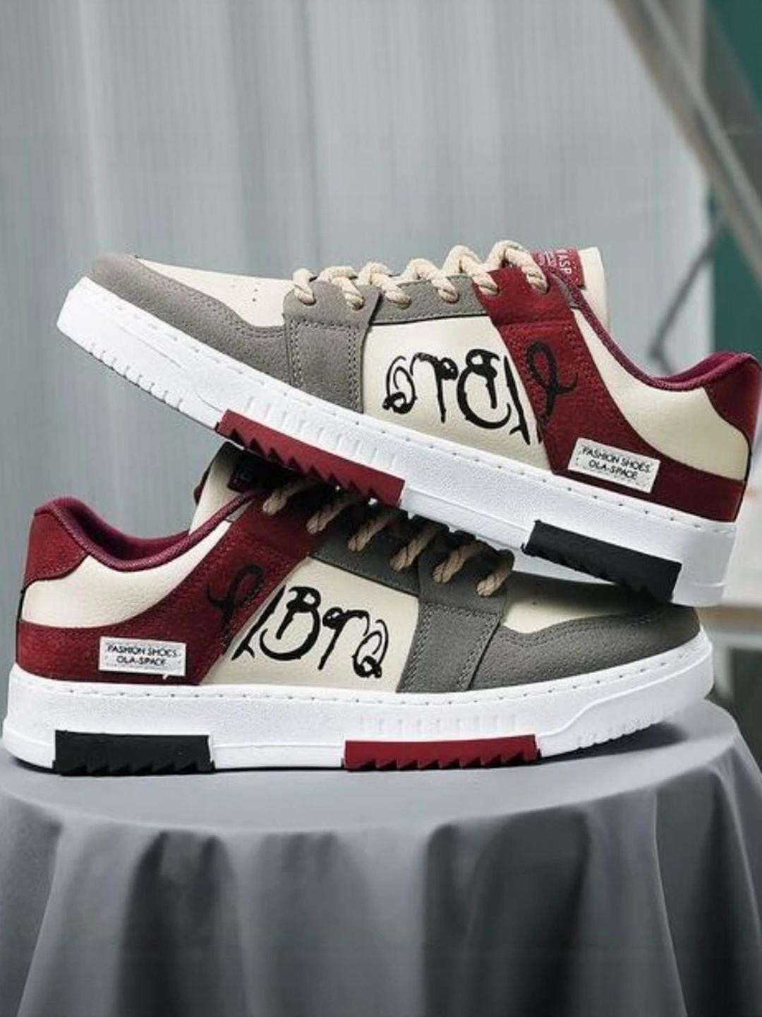 FreeMo Men Red Casual Shoes