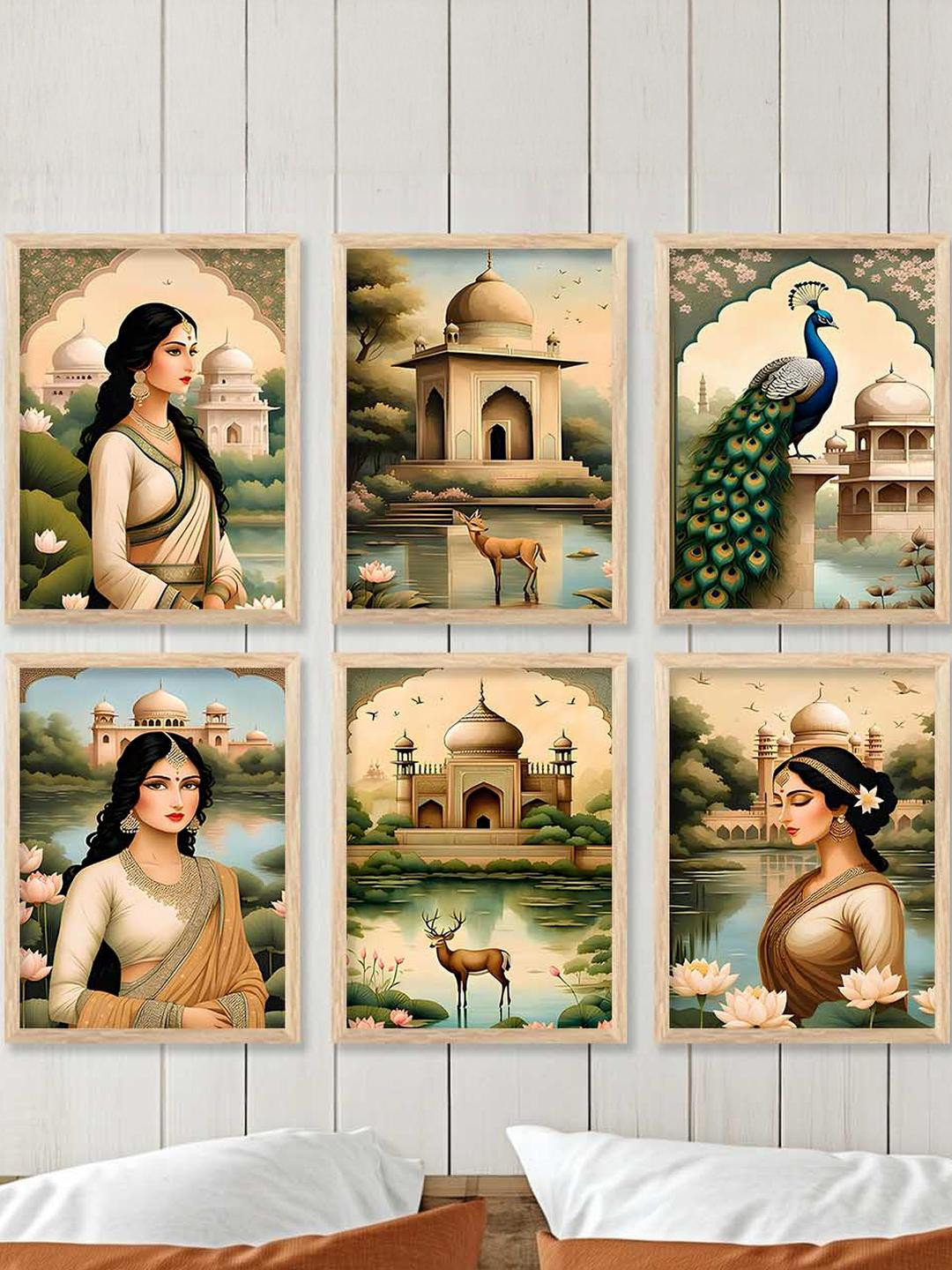 WALLLANE Wood Frame Wall Paintings